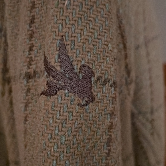 BNWT Spiewak Wool Peacoat, Green Plaid Tartan - Picture 5 of 6